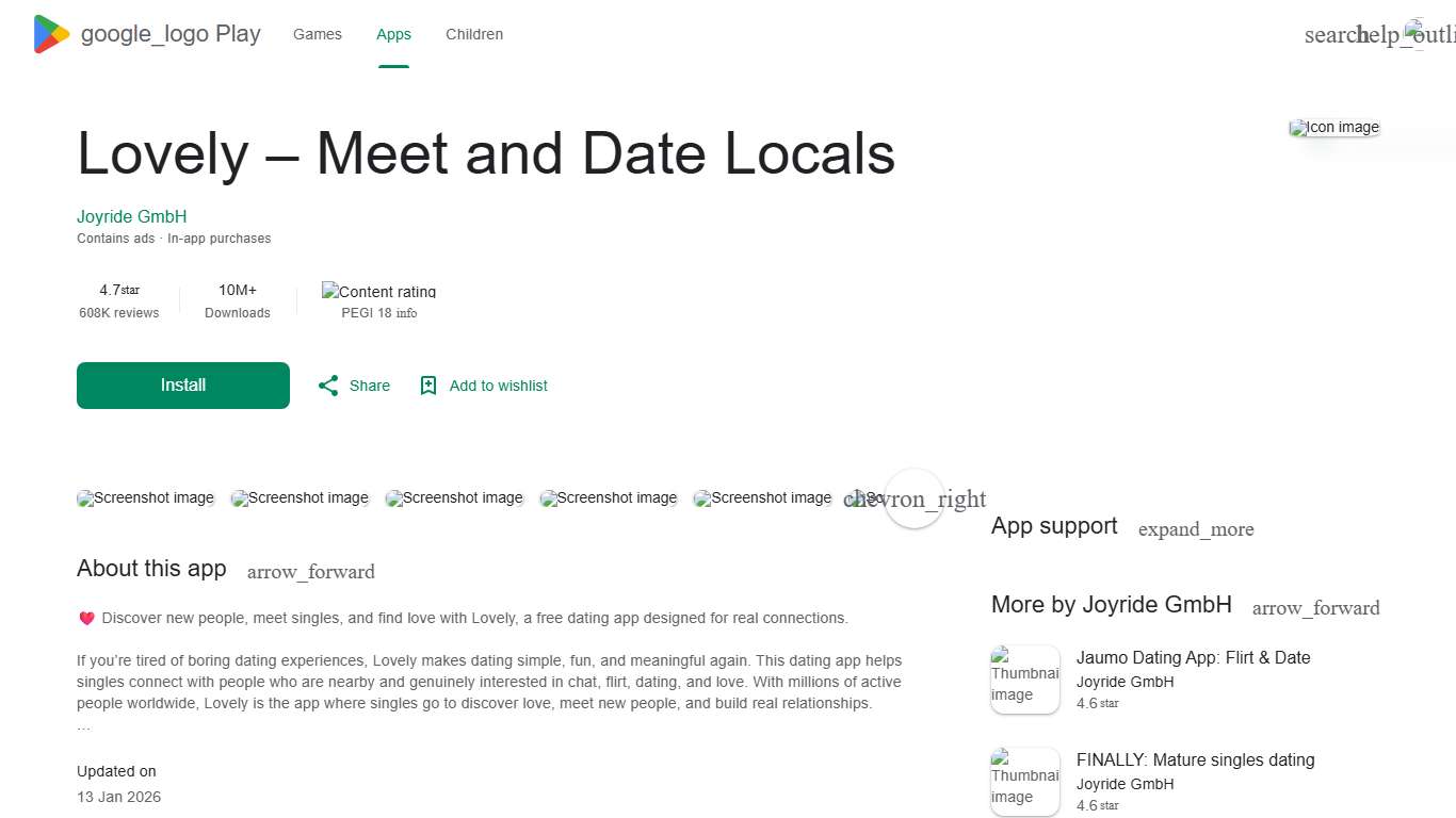 Lovely – Meet and Date Locals – Apps on Google Play