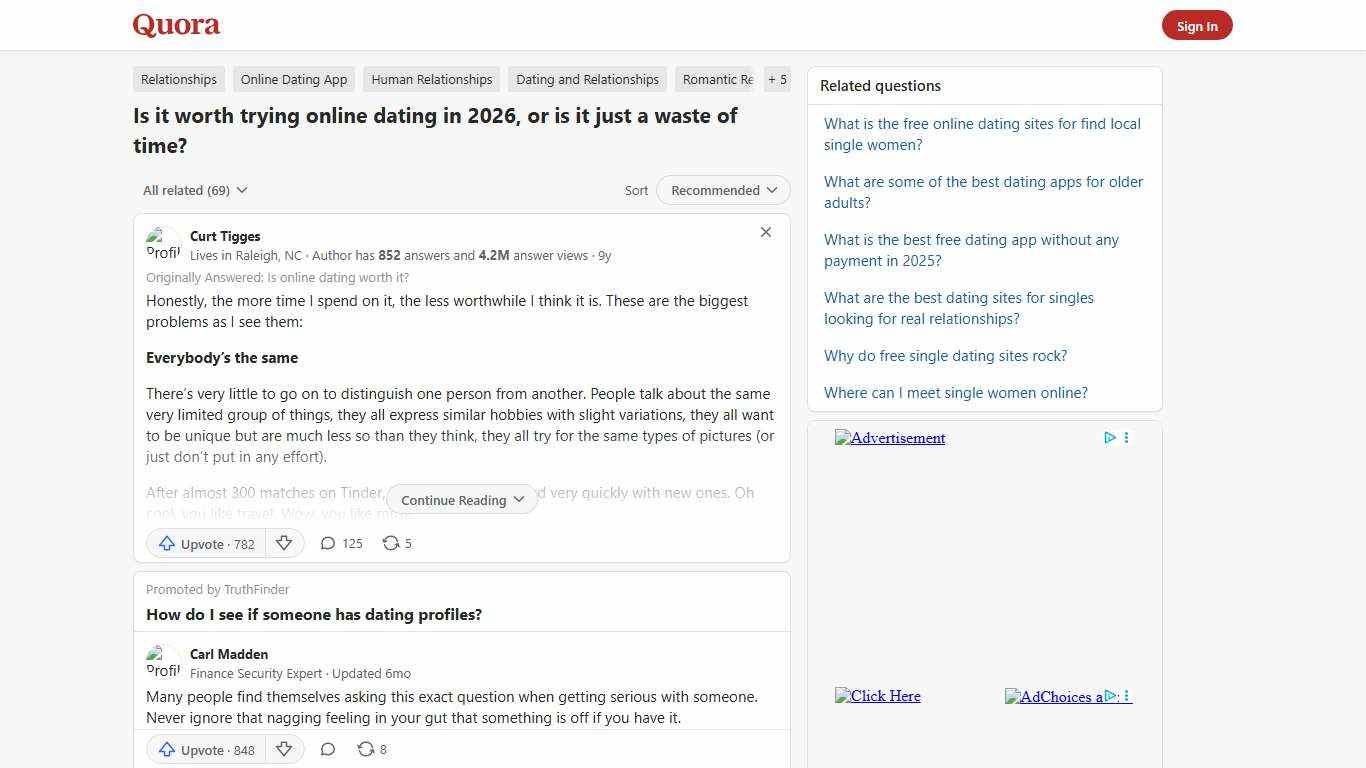 Is it worth trying online dating in 2026, or is it just a waste of time? - Quora